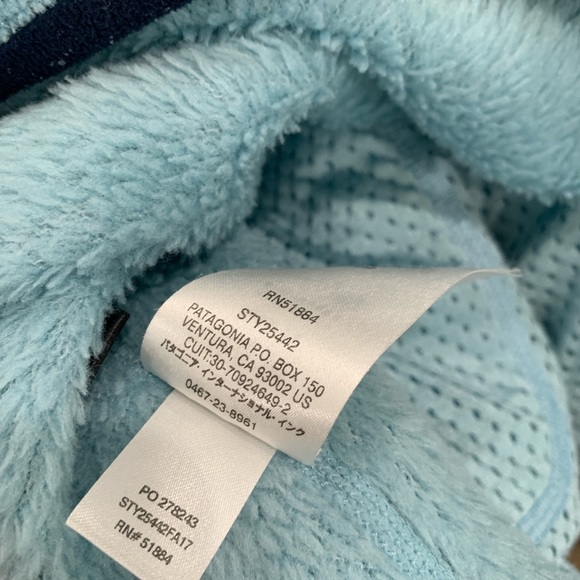 Patagonia Blue Re-Tool Snap-T Fleece Pullover - Picture 5 of 5